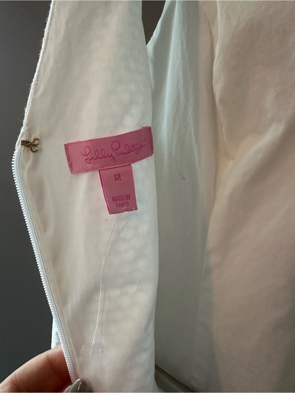Lilly Pulitzer White Largo Shift Dress - Picture 4 of 6